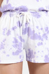 Zivame Dreamverse Knit Cotton Shorts Set - Pink Lavender — thumbnail 6